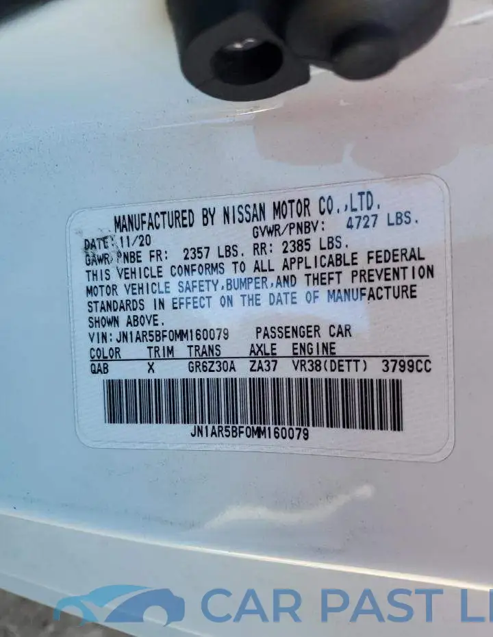 JN1AR5BF0MM160079# 13