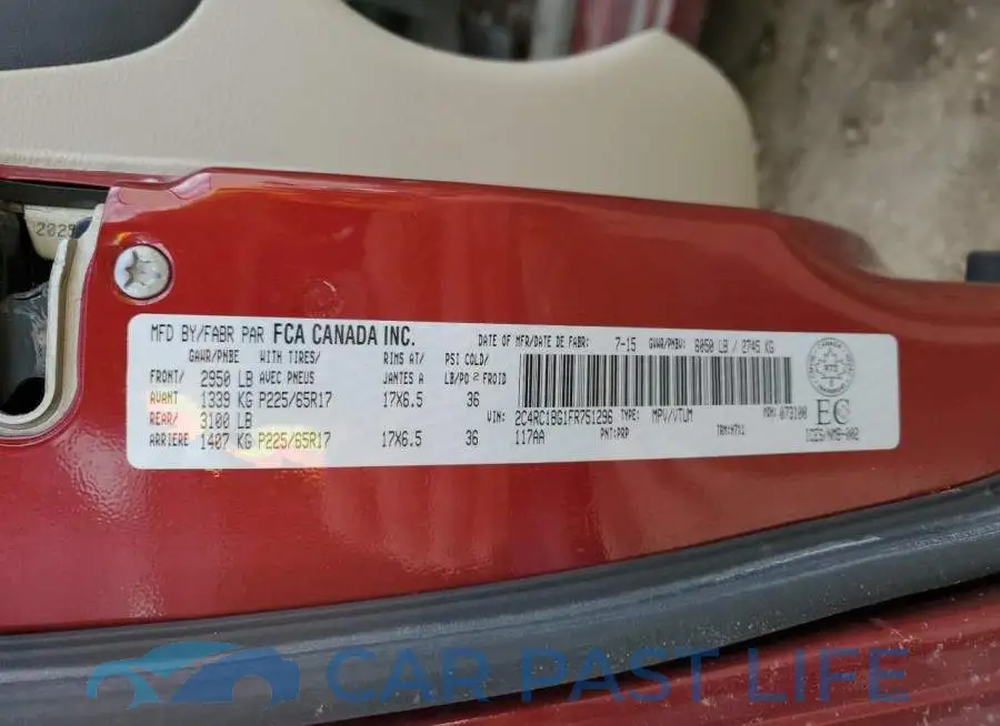 2C4RC1BG1FR751296# 14