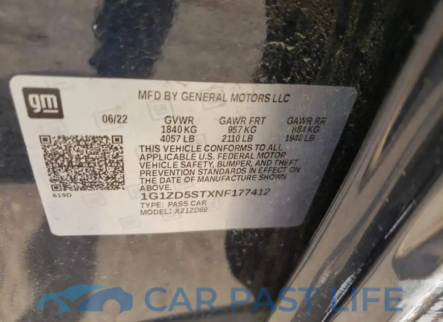 1G1ZD5STXNF177412# 12