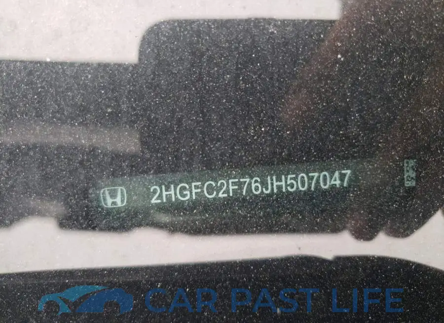 2HGFC2F76JH507047# 12