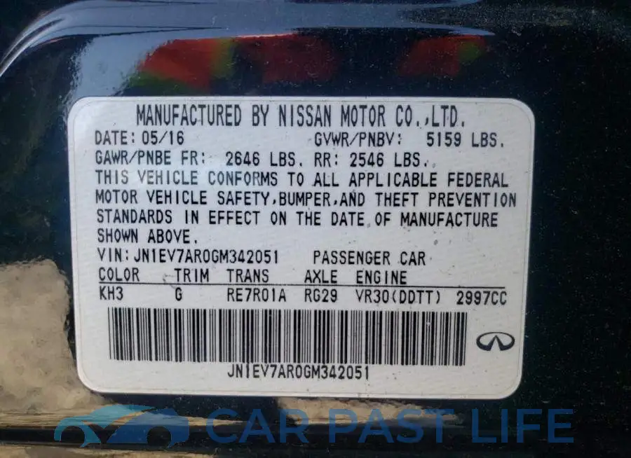 JN1EV7AR0GM342051# 12