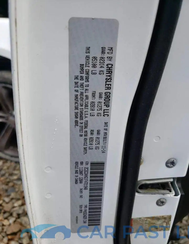2C3CDXHG1FH721948# 12