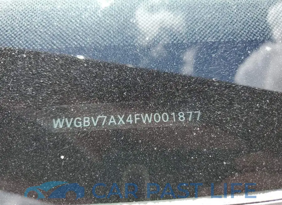 WVGBV7AX4FW001877# 14