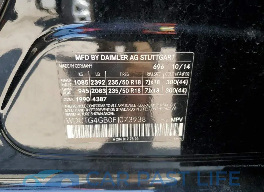WDCTG4GB0FJ073938# 12