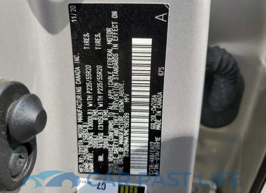 2T2HZMAA1MC190289# 13