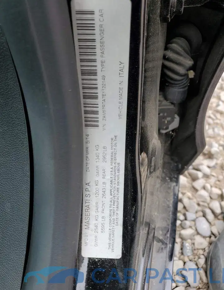ZAM57RTA7E1122149# 12