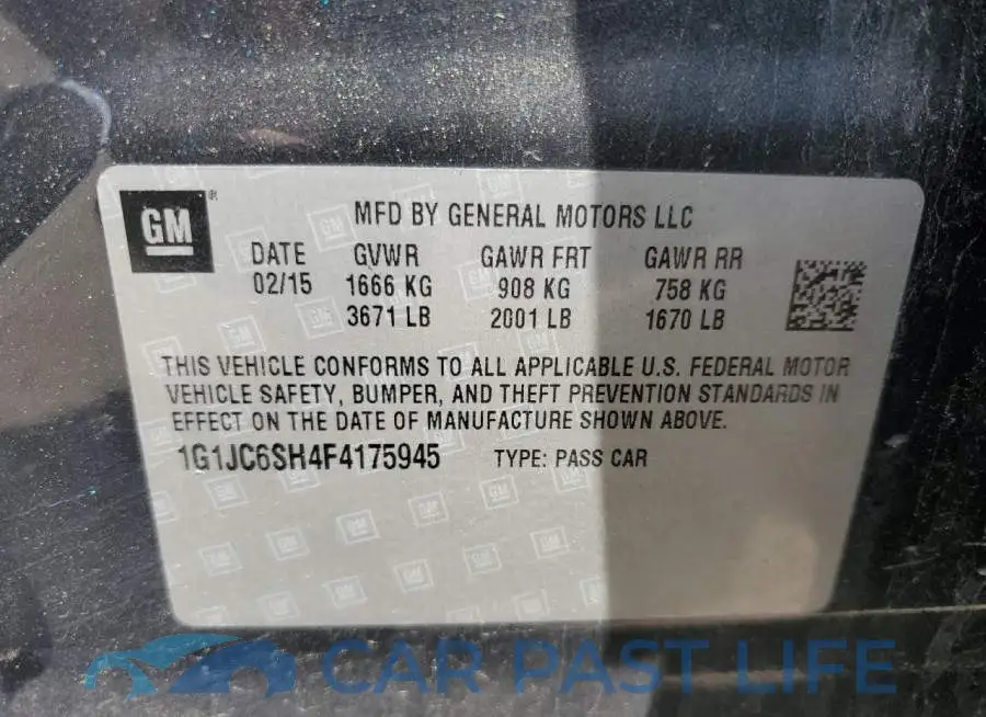 1G1JC6SH4F4175945# 12