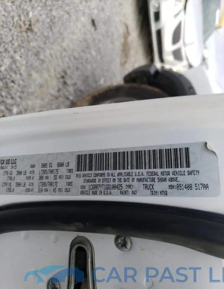 1C6RR7YT1GS100425# 12