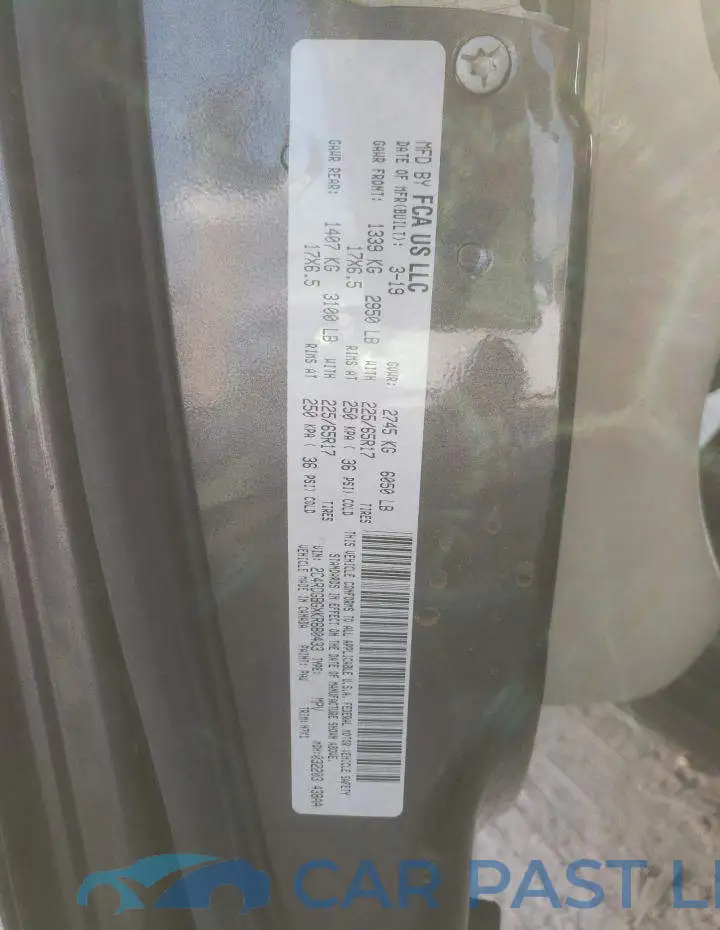 2C4RDGBGXKR680433# 10