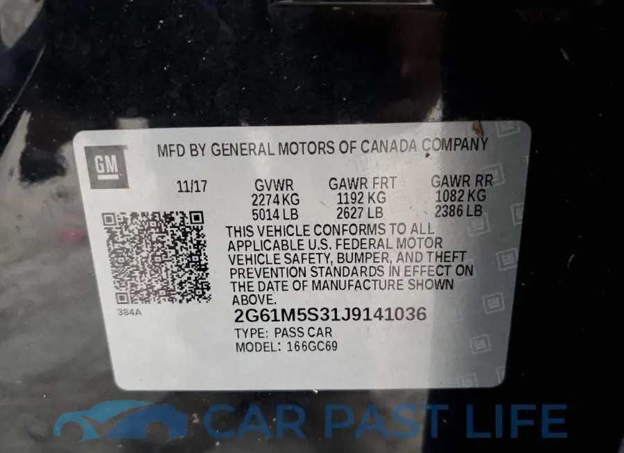 2G61M5S31J9141036# 12