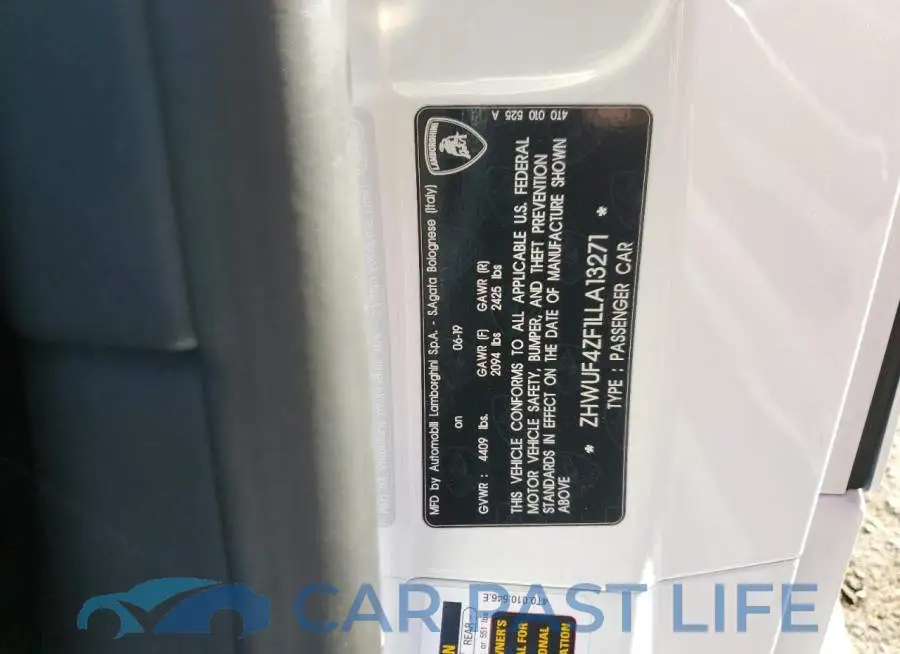 ZHWUF4ZF1LLA13271# 12