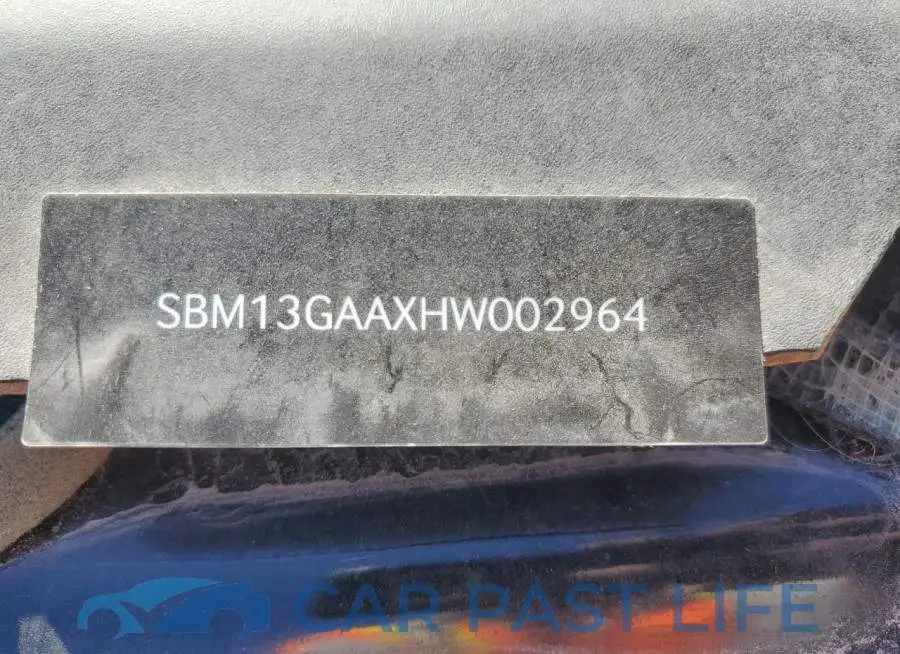 SBM13GAAXHW002964# 13