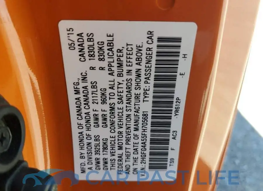 2HGFG4A55FH705681# 12