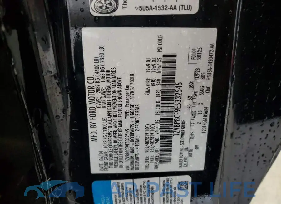 1ZVBP8CF9E5332545# 13