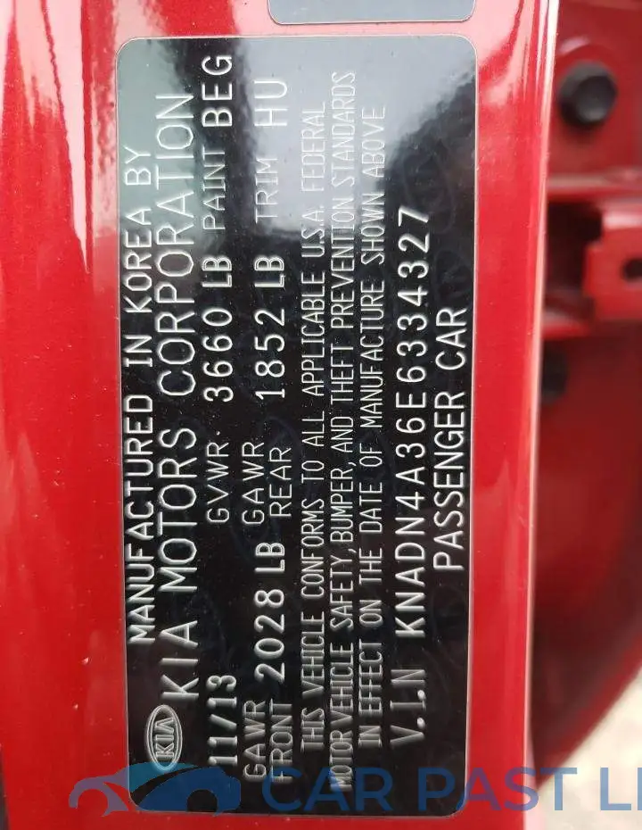 KNADN4A36E6334327# 12