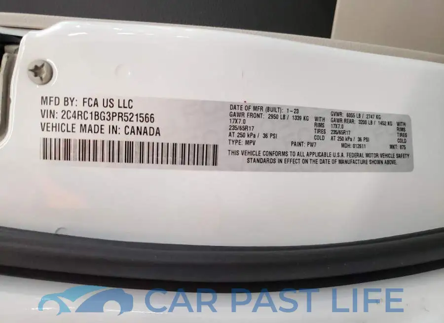 2C4RC1BG3PR521566# 13