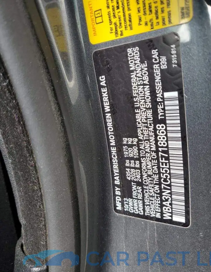 WBA3N7C55EF718868# 12