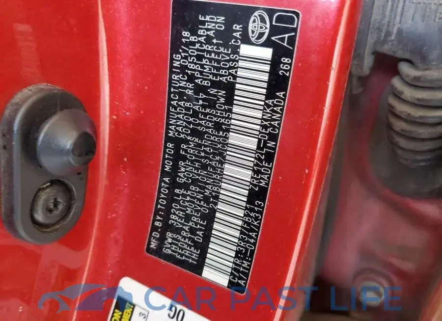 2T1BURHE7JC051651# 13