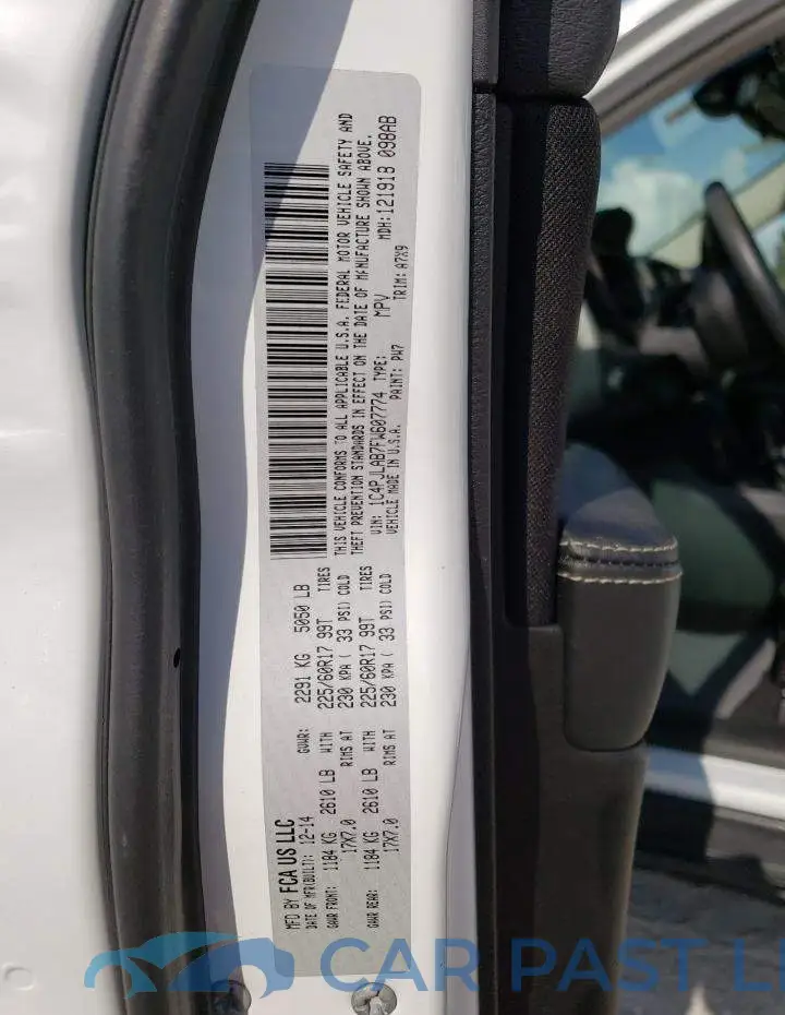 1C4PJLAB7FW607774# 12