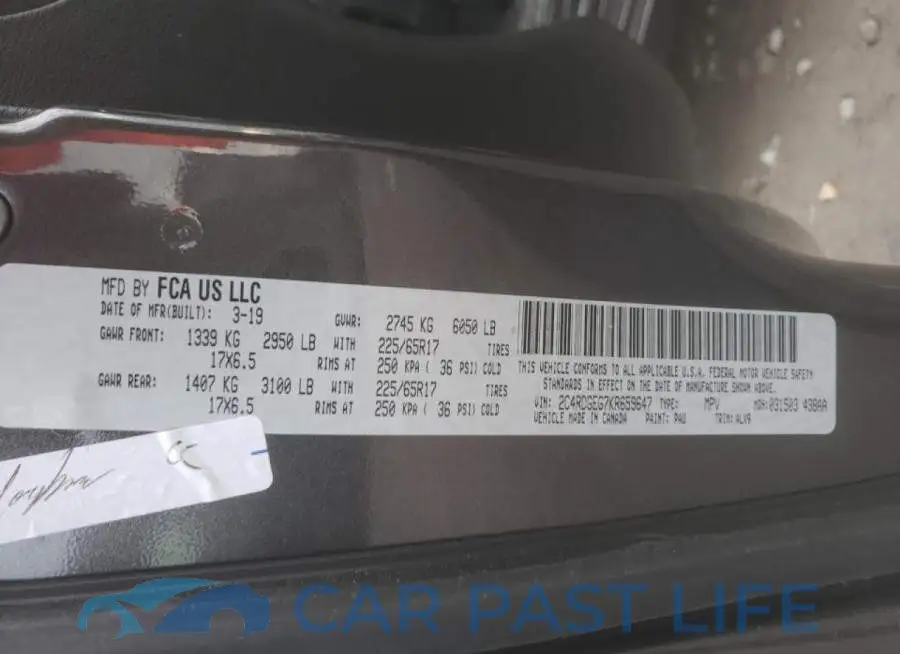 2C4RDGEG7KR659647# 14