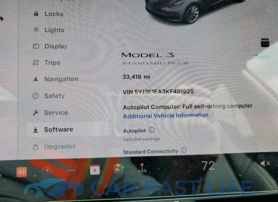 5YJ3E1EA3KF401925# 9
