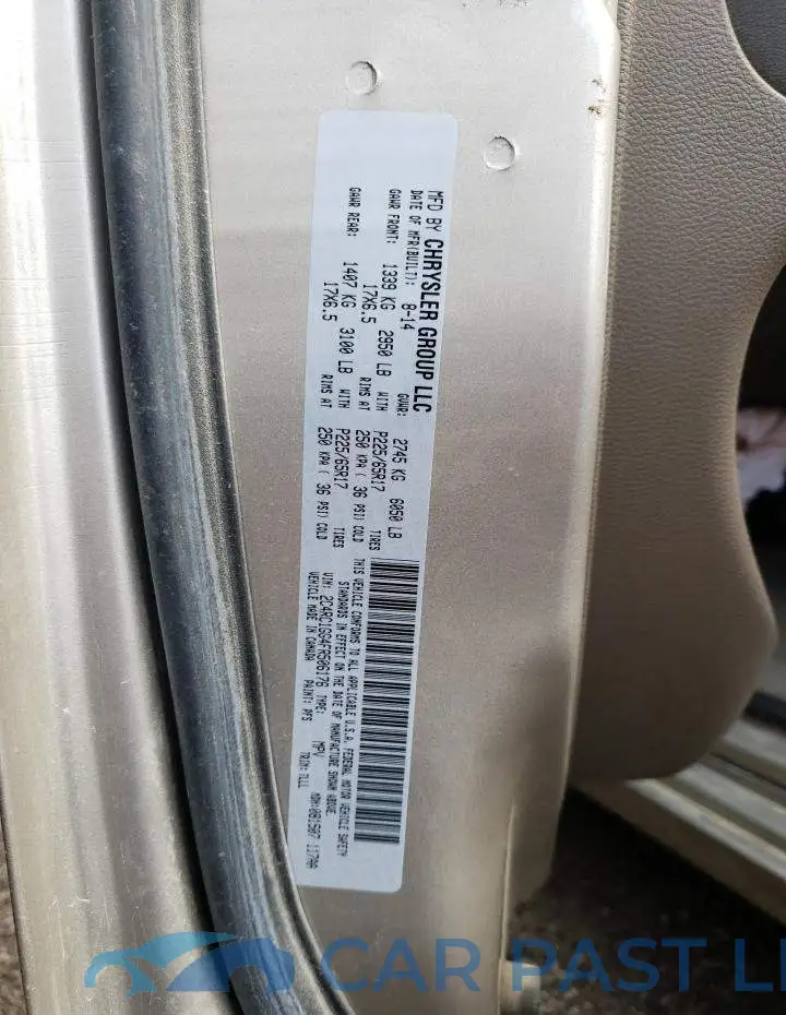 2C4RC1GG4FR506176# 13