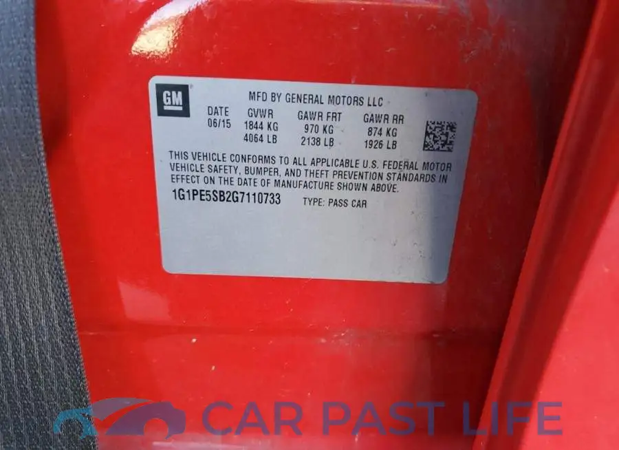 1G1PE5SB2G7110733# 12