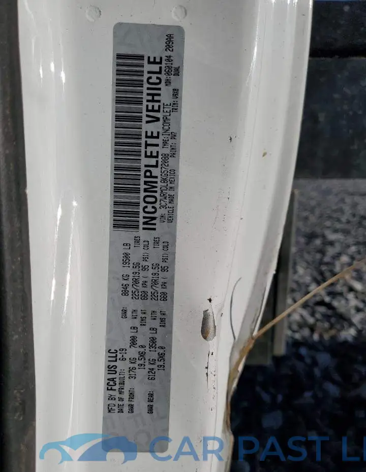 3C7WRMDL8KG572088# 10