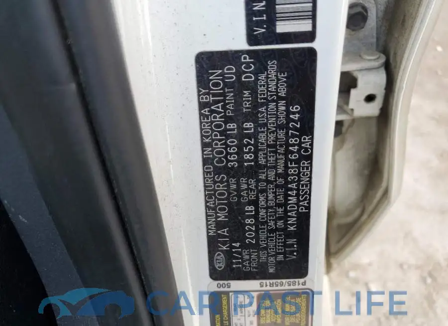 KNADM4A38F6487246# 12
