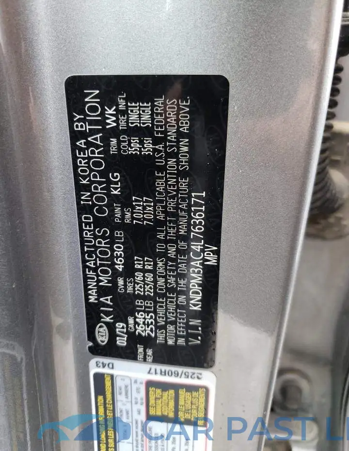 KNDPM3AC4L7636171# 10