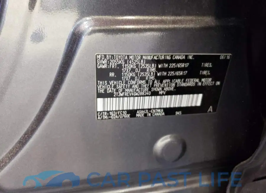 2T3WFREV4GW288340# 14