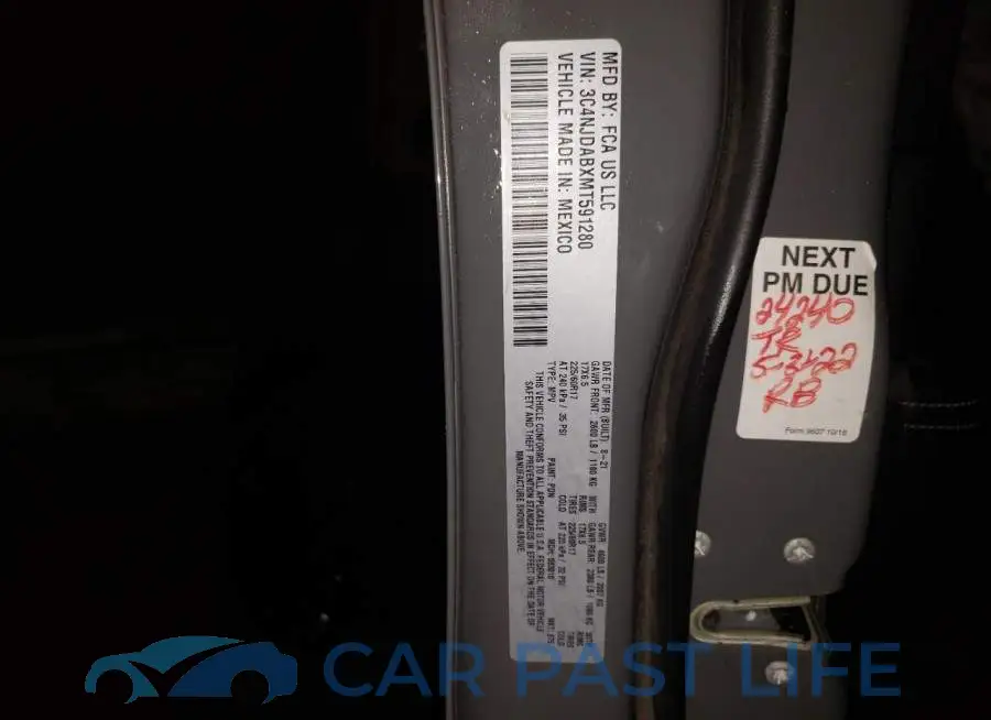3C4NJDABXMT591280# 13