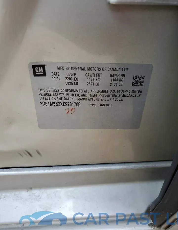 2G61M5S3XE9201708# 12