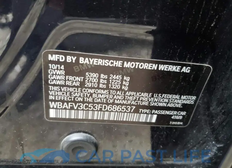 WBAFV3C53FD686537# 13