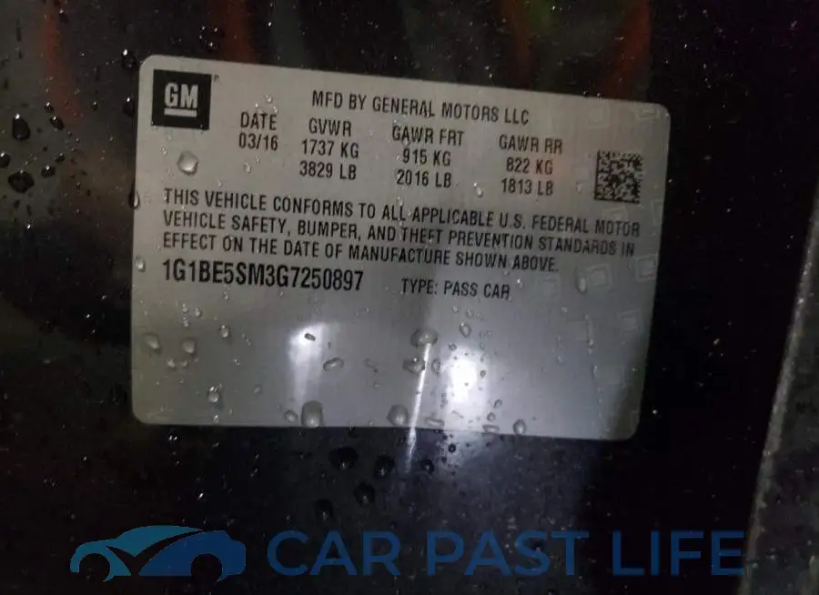 1G1BE5SM3G7250897# 12