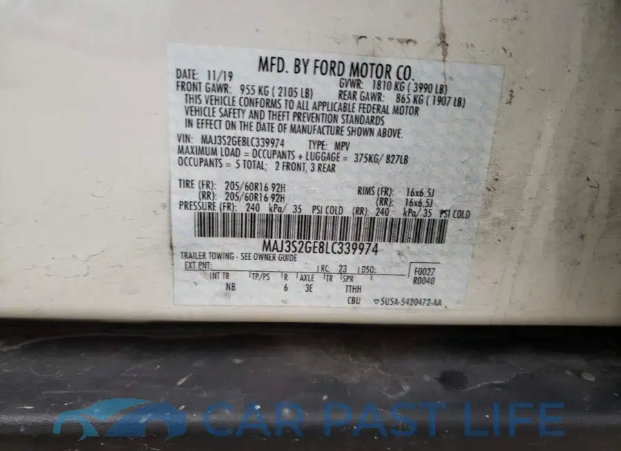 MAJ3S2GE8LC339974# 13