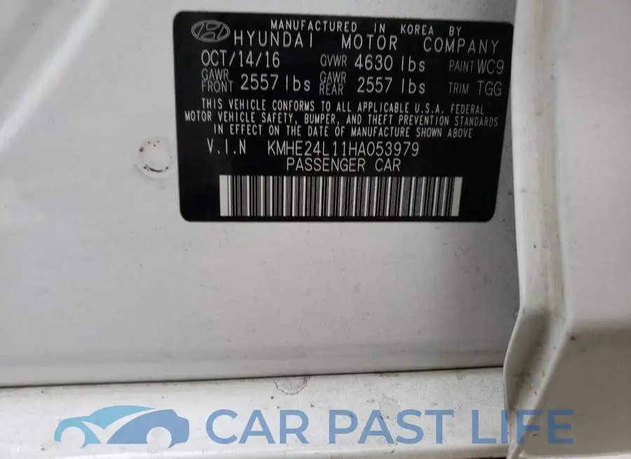 KMHE24L11HA053979# 13