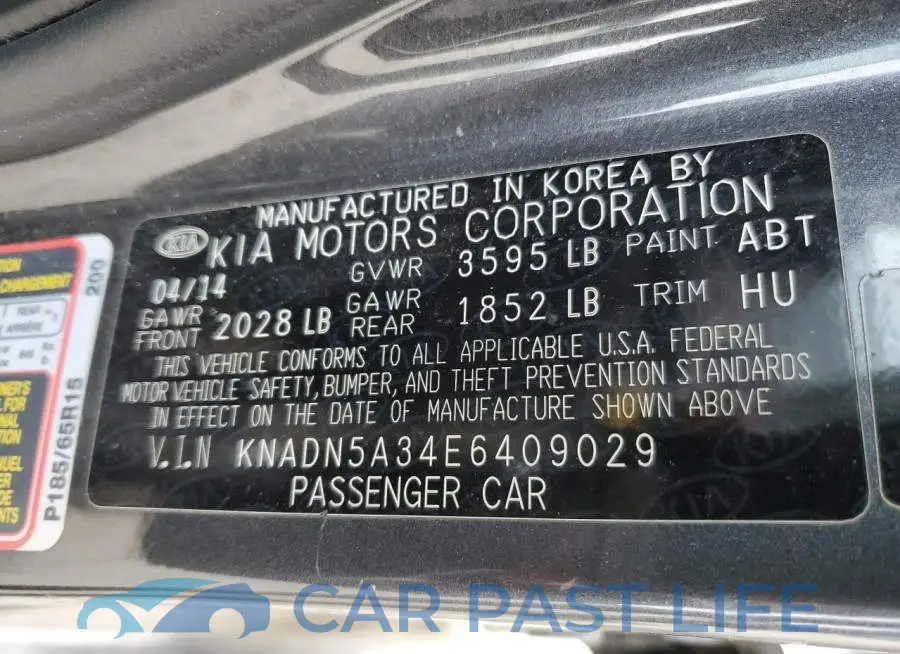 KNADN5A34E6409029# 13