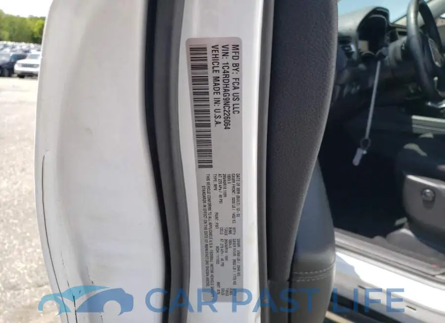 1C4RDHAG9NC226064# 13