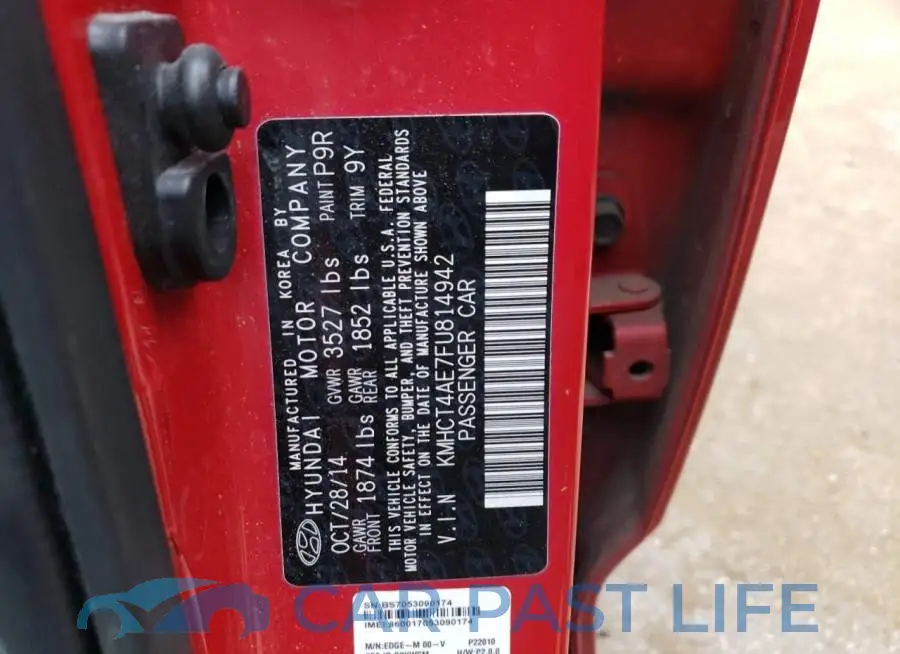 KMHCT4AE7FU814942# 13