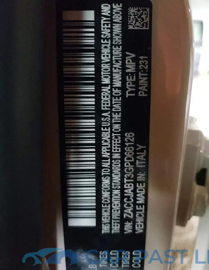 ZACCJABT3GPD66126# 13