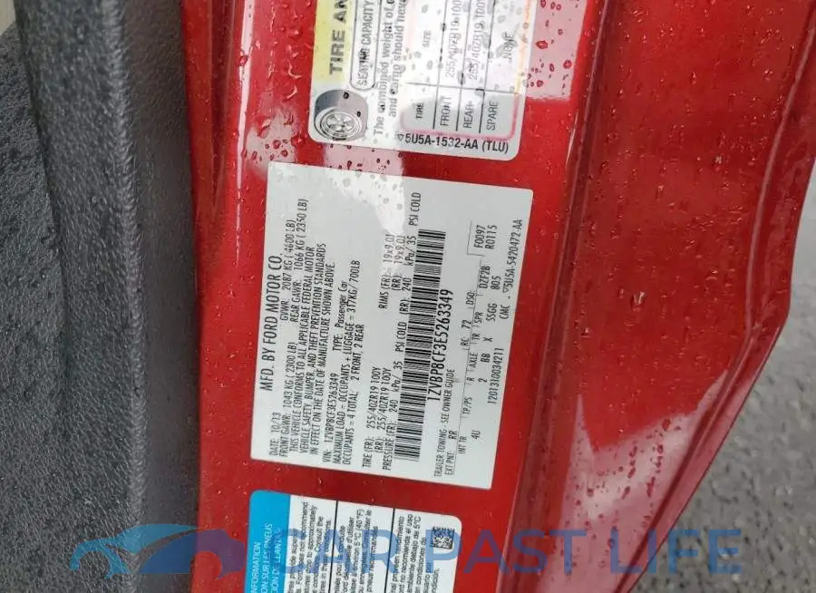 1ZVBP8CF3E5263349# 12