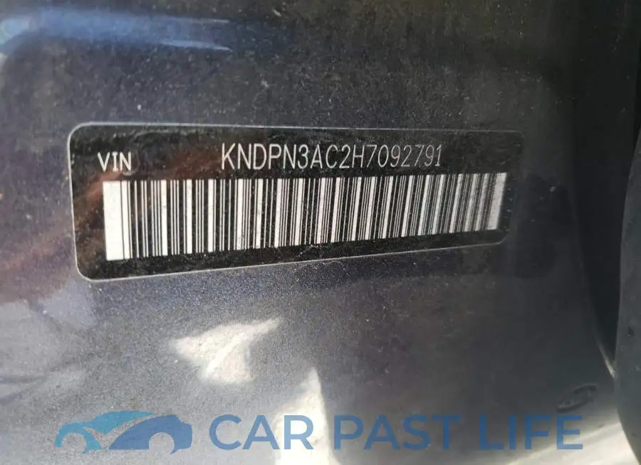 KNDPN3AC2H7092791# 13