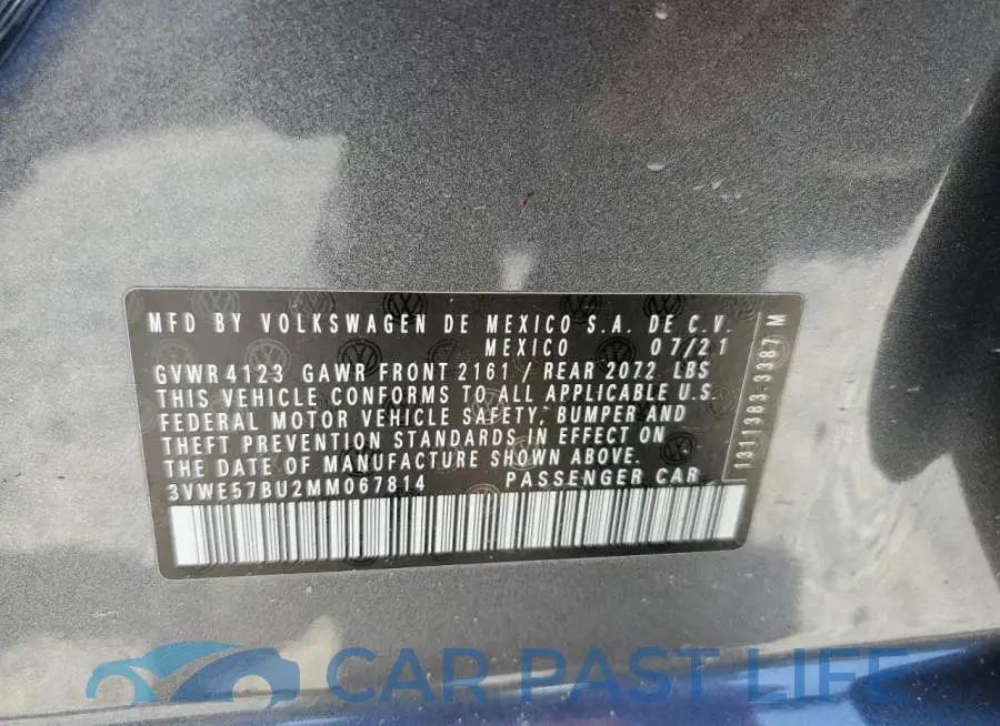 3VWE57BU2MM067814# 12