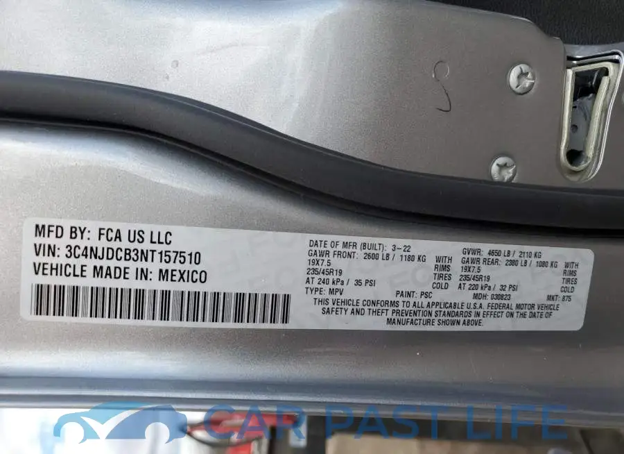 3C4NJDCB3NT157510# 13