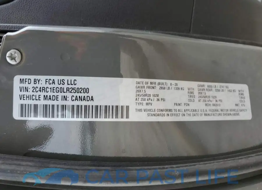 2C4RC1EG0LR250200# 13