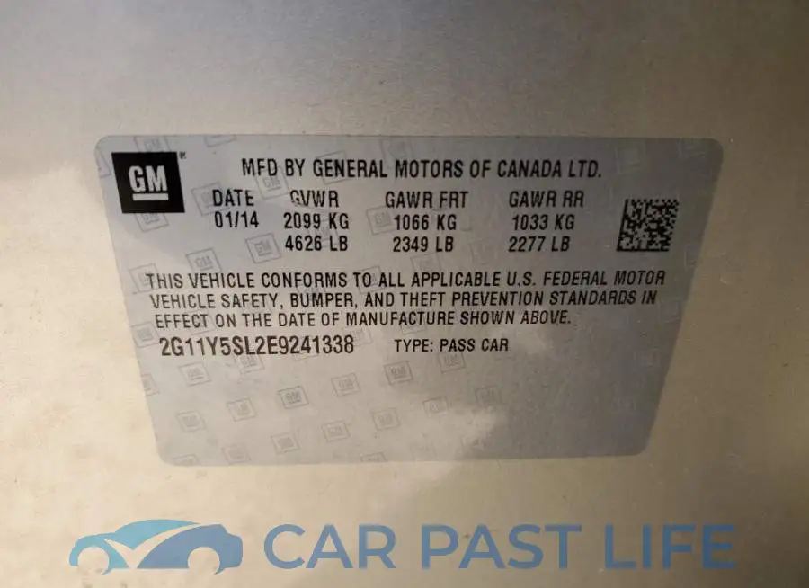 2G11Y5SL2E9241338# 12