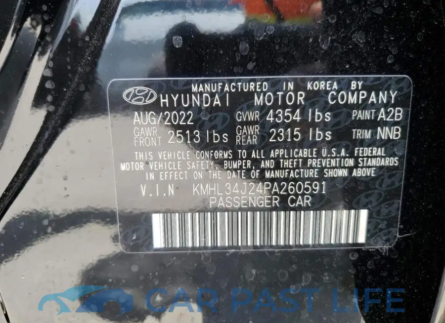 KMHL34J24PA260591# 13
