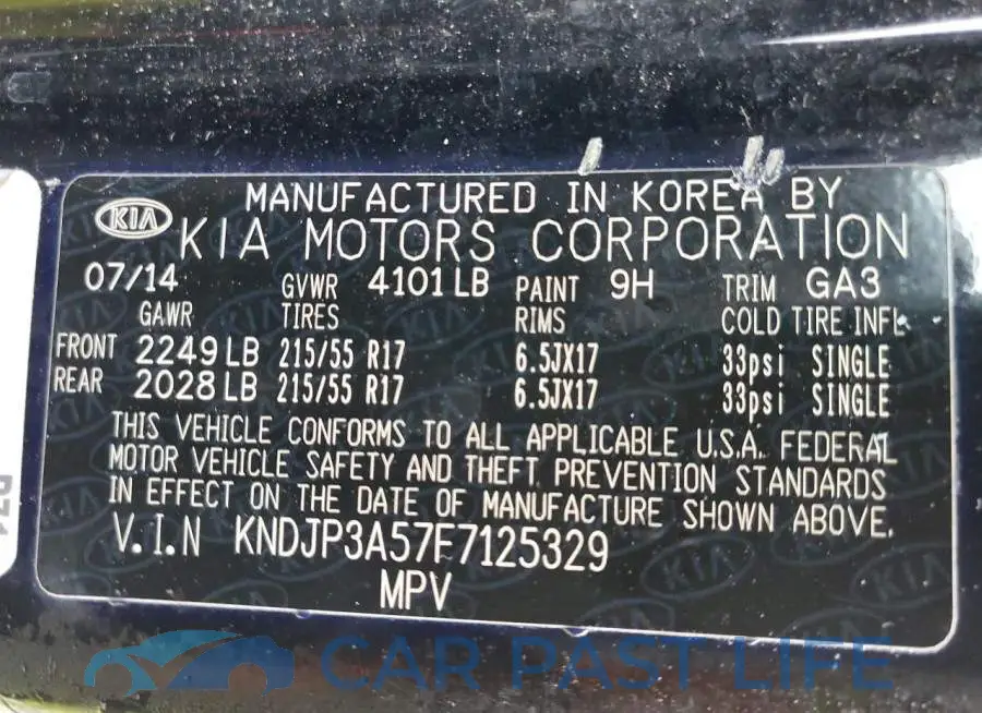 KNDJP3A57F7125329# 13