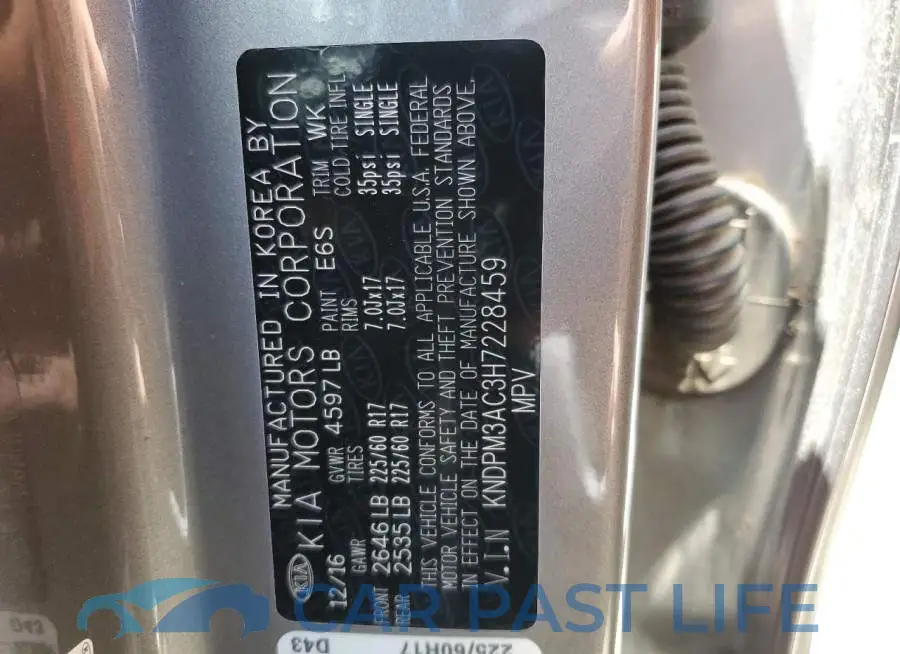 KNDPM3AC3H7228459# 12